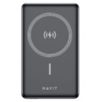 Havit PB5203 Magnetic Power Bank - Black Wireless Charger